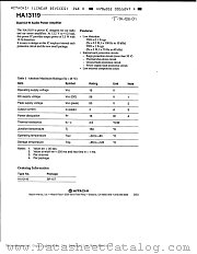 HA13119 datasheet pdf Hitachi Semiconductor