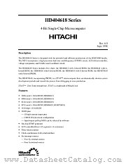HD404614 datasheet pdf Hitachi Semiconductor