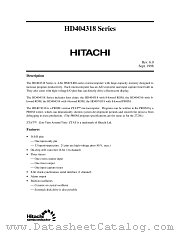 HD4074318 datasheet pdf Hitachi Semiconductor