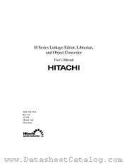 H SERIES MCU datasheet pdf Hitachi Semiconductor