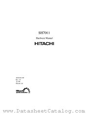 SH7011 datasheet pdf Hitachi Semiconductor