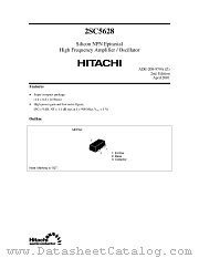 2SC5628 datasheet pdf Hitachi Semiconductor