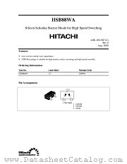 HSB88WA datasheet pdf Hitachi Semiconductor