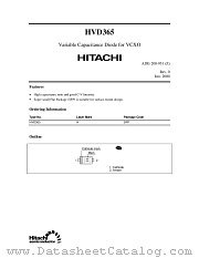 HVD365 datasheet pdf Hitachi Semiconductor