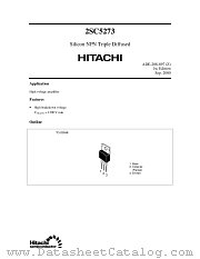 2SC5273 datasheet pdf Hitachi Semiconductor