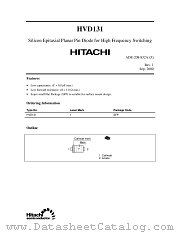 HVD131 datasheet pdf Hitachi Semiconductor