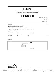 HVC379B datasheet pdf Hitachi Semiconductor