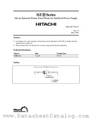 HZ12(H)A1 datasheet pdf Hitachi Semiconductor