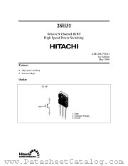 2SH31 datasheet pdf Hitachi Semiconductor