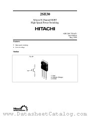 2SH30 datasheet pdf Hitachi Semiconductor