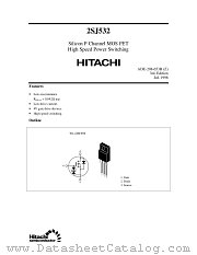 2SJ532 datasheet pdf Hitachi Semiconductor