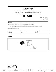 HRB0502A datasheet pdf Hitachi Semiconductor
