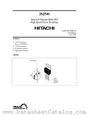 2SJ542 datasheet pdf Hitachi Semiconductor