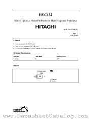 HVC132 datasheet pdf Hitachi Semiconductor