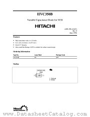 HVC350B datasheet pdf Hitachi Semiconductor