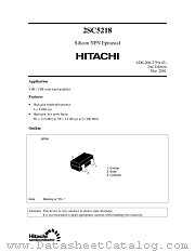 2SC5218 datasheet pdf Hitachi Semiconductor