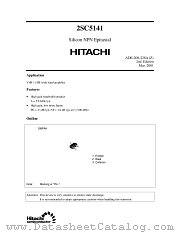 2SC5141 datasheet pdf Hitachi Semiconductor