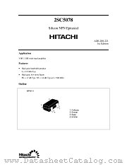 2SC5078 datasheet pdf Hitachi Semiconductor