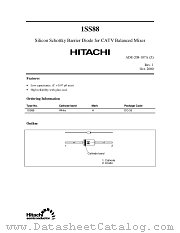 1SS88 datasheet pdf Hitachi Semiconductor