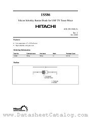 1SS86 datasheet pdf Hitachi Semiconductor