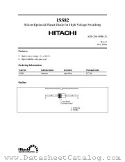 1SS82 datasheet pdf Hitachi Semiconductor