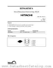 HZN6.8ZMFA datasheet pdf Hitachi Semiconductor