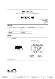 HTT1213E datasheet pdf Hitachi Semiconductor