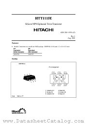 HTT1115E datasheet pdf Hitachi Semiconductor