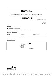 HZC11 datasheet pdf Hitachi Semiconductor