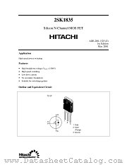 2SK1835 datasheet pdf Hitachi Semiconductor