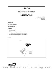2SK1764 datasheet pdf Hitachi Semiconductor