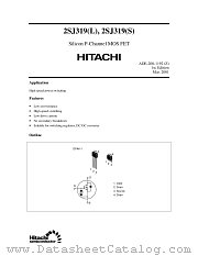 2SJ319(L)/(S) datasheet pdf Hitachi Semiconductor