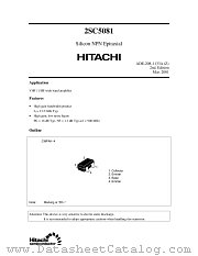 2SC5081 datasheet pdf Hitachi Semiconductor