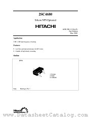 2SC4680 datasheet pdf Hitachi Semiconductor