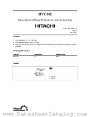 HVC142 datasheet pdf Hitachi Semiconductor