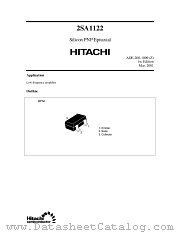 2SA1122 datasheet pdf Hitachi Semiconductor