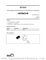 HVM14 datasheet pdf Hitachi Semiconductor