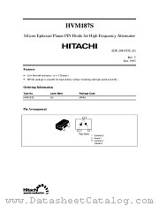 HVM187S datasheet pdf Hitachi Semiconductor