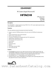HD49890BT datasheet pdf Hitachi Semiconductor