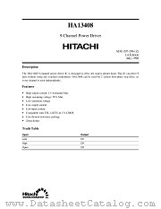 HA13408 datasheet pdf Hitachi Semiconductor