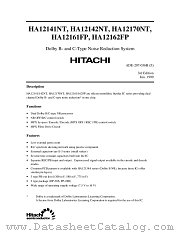 HA12162FP datasheet pdf Hitachi Semiconductor