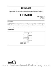 HD26LS32A datasheet pdf Hitachi Semiconductor