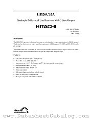 HD26C32A datasheet pdf Hitachi Semiconductor