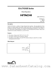 HA17431HP datasheet pdf Hitachi Semiconductor