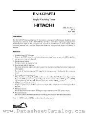 HA16129AFPJ datasheet pdf Hitachi Semiconductor