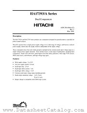HA17393ARP datasheet pdf Hitachi Semiconductor