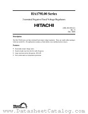 HA179L06 datasheet pdf Hitachi Semiconductor