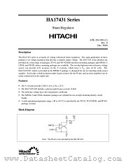HA17431UPA datasheet pdf Hitachi Semiconductor