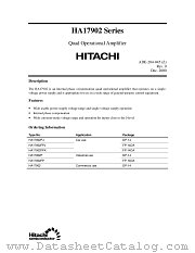 HA17902FPK datasheet pdf Hitachi Semiconductor