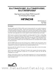 HA17384EPS datasheet pdf Hitachi Semiconductor